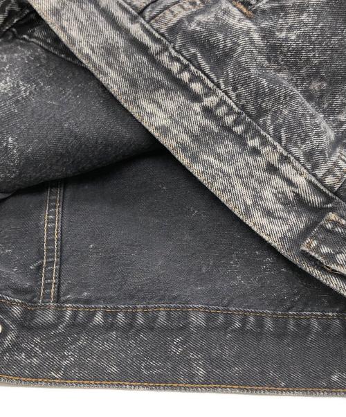 LEVI'S（リーバイス）LEVI'S (リーバイス) 後染めブラックトラッカージャケット ブラック サイズ:下記参照の古着・服飾アイテム