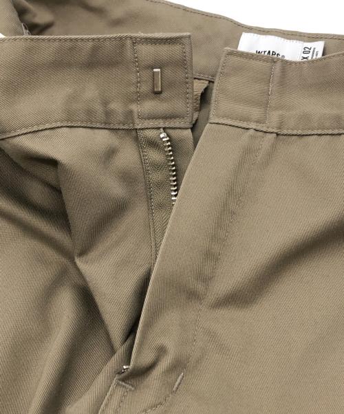 WTAPS（ダブルタップス）WTAPS (ダブルタップス) UNION TROUSERS COPO TWILL ベージュ サイズ:02の古着・服飾アイテム