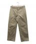 WTAPS（ダブルタップス）の古着「UNION TROUSERS COPO TWILL」｜ベージュ