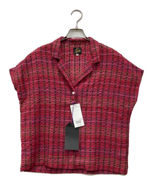 Needles（ニードルズ）Needles (ニードルズ) French Sleeve Blouse レッド サイズ:2 未使用品の古着・服飾アイテム