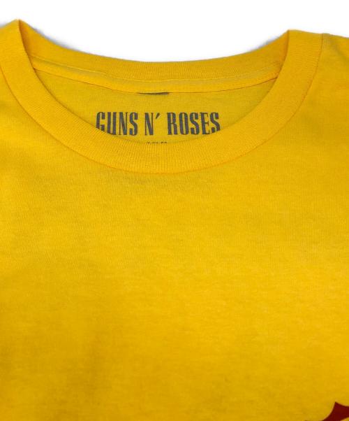 GUNS N ROSES（ガンズ・アンド・ローゼズ）GUNS N ROSES (ガンズ・アンド・ローゼズ) バンドTシャツ イエロー サイズ:XXLの古着・服飾アイテム