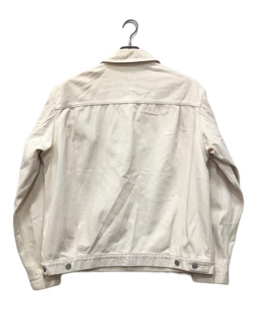 AURALEE（オーラリー）AURALEE (オーラリー) HARD TWIST DENIM BLOUZON アイボリー サイズ:4の古着・服飾アイテム