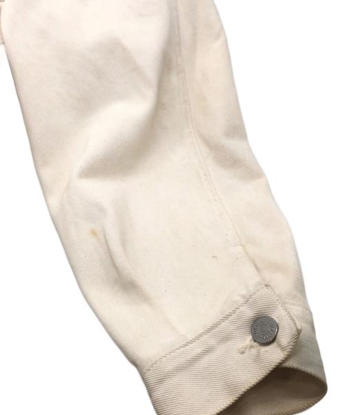 AURALEE（オーラリー）AURALEE (オーラリー) HARD TWIST DENIM BLOUZON アイボリー サイズ:4の古着・服飾アイテム