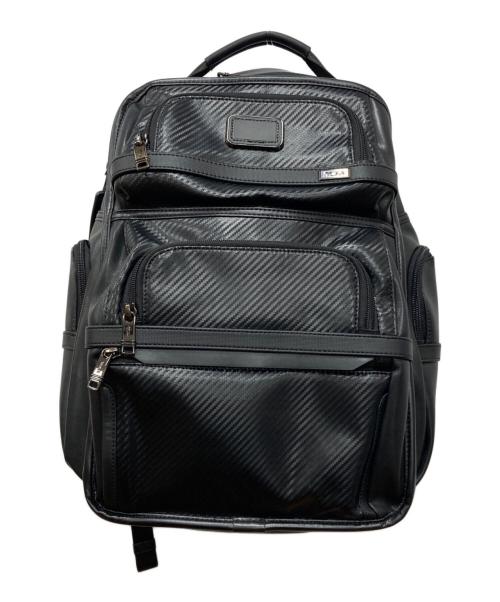 TUMI（トゥミ）TUMI (トゥミ) ALPHA3カーボンレザーバックパック ブラック サイズ:下記参照の古着・服飾アイテム