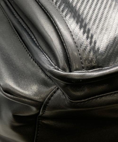 TUMI（トゥミ）TUMI (トゥミ) ALPHA3カーボンレザーバックパック ブラック サイズ:下記参照の古着・服飾アイテム