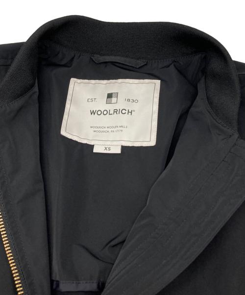 WOOLRICH（ウールリッチ）WOOLRICH (ウールリッチ) シティーボンバージャケット ブラック サイズ:XSの古着・服飾アイテム