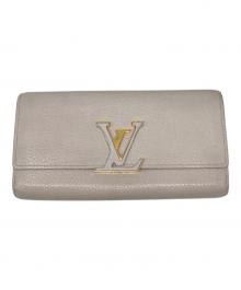LOUIS VUITTON（ルイ ヴィトン）の古着「ポルトフォイユ・カプシーヌ」｜グレー