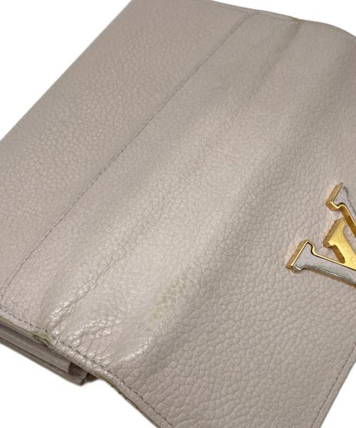 LOUIS VUITTON（ルイ ヴィトン）LOUIS VUITTON (ルイ ヴィトン) ポルトフォイユ・カプシーヌ グレー サイズ:下記参照の古着・服飾アイテム