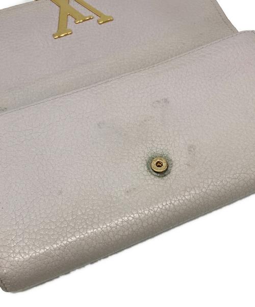 LOUIS VUITTON（ルイ ヴィトン）LOUIS VUITTON (ルイ ヴィトン) ポルトフォイユ・カプシーヌ グレー サイズ:下記参照の古着・服飾アイテム