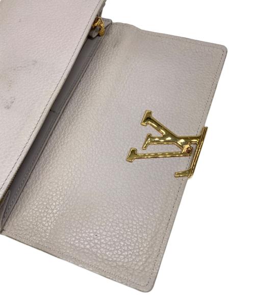 LOUIS VUITTON（ルイ ヴィトン）LOUIS VUITTON (ルイ ヴィトン) ポルトフォイユ・カプシーヌ グレー サイズ:下記参照の古着・服飾アイテム