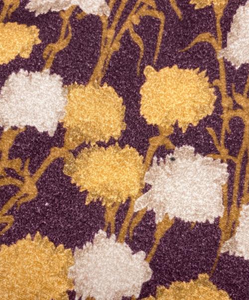 Acne studios（アクネ ストゥディオズ）ACNE STUDIOS (アクネ ストゥディオズ) 総柄フランネルシャツ ブラウン サイズ:XSの古着・服飾アイテム