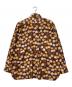 ACNE STUDIOS (アクネ ストゥディオズ) 総柄フランネルシャツ ブラウン サイズ:XS：14000円