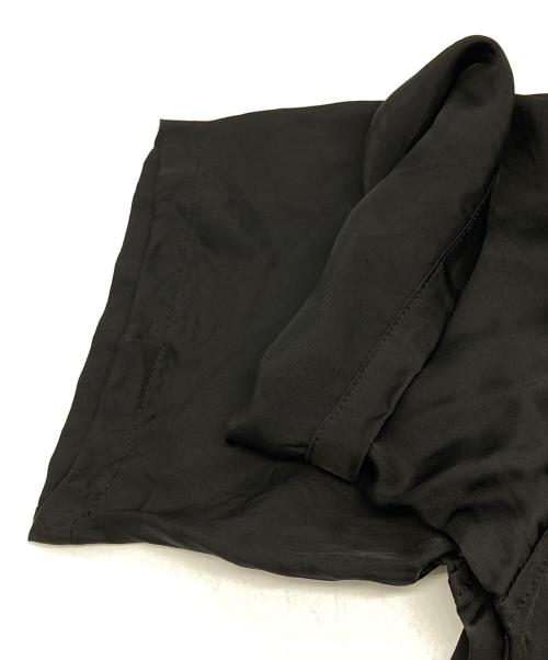 Y's（ワイズ）Y's (ワイズ) ロングシャツワンピ-ス ブラック サイズ:2の古着・服飾アイテム
