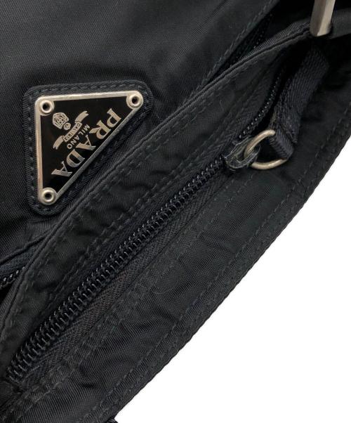 PRADA（プラダ）PRADA (プラダ) 三角ロゴナイロンショルダーバッグ ブラック サイズ:下記参照の古着・服飾アイテム