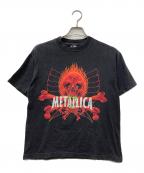 90'S METALLICA90'S メタリカ）の古着「PUSHEAD YIN YANG REBEL バンドTシャツ」｜ブラック