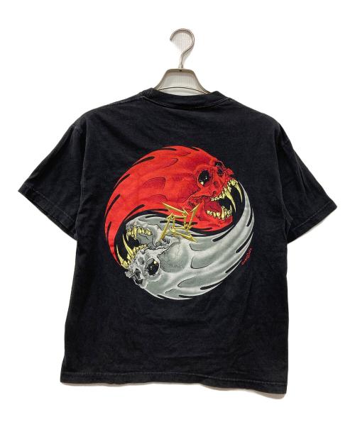 90'S METALLICA（90'S メタリカ）90'S METALLICA (90'S メタリカ) PUSHEAD YIN YANG REBEL バンドTシャツ ブラック サイズ:Mの古着・服飾アイテム