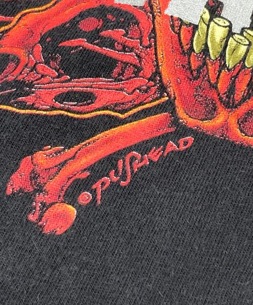 90'S METALLICA（90'S メタリカ）90'S METALLICA (90'S メタリカ) PUSHEAD YIN YANG REBEL バンドTシャツ ブラック サイズ:Mの古着・服飾アイテム