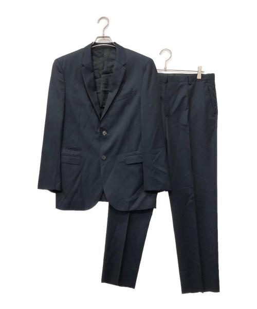 BLACK LABEL CRESTBRIDGE（ブラックレーベル クレストブリッジ）BLACK LABEL CRESTBRIDGE (ブラックレーベル クレストブリッジ) セットアップスーツ ネイビー サイズ:40の古着・服飾アイテム