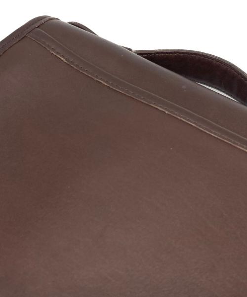 COACH（コーチ）COACH (コーチ) ターンロック 2WAYレザーバッグ ブラウン サイズ:下記参照の古着・服飾アイテム