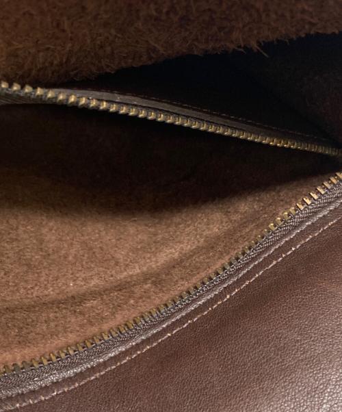 COACH（コーチ）COACH (コーチ) ターンロック 2WAYレザーバッグ ブラウン サイズ:下記参照の古着・服飾アイテム