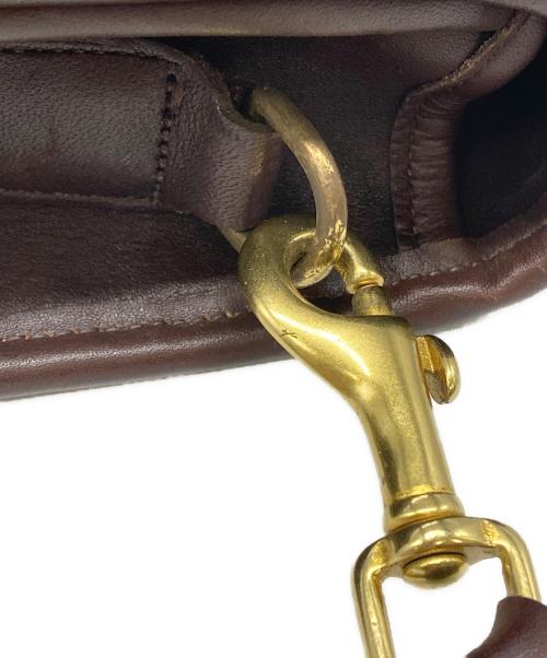 COACH（コーチ）COACH (コーチ) ターンロック 2WAYレザーバッグ ブラウン サイズ:下記参照の古着・服飾アイテム