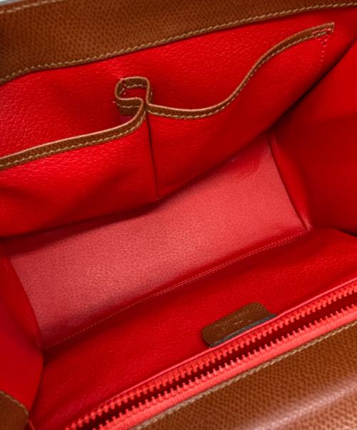 CELINE（セリーヌ）CELINE (セリーヌ) ターンロック2WAYバッグ ブラウン サイズ:下記参照の古着・服飾アイテム