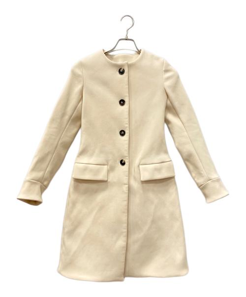 MARNI（マルニ）MARNI (マルニ) ノーカラーコート ホワイト サイズ:36の古着・服飾アイテム