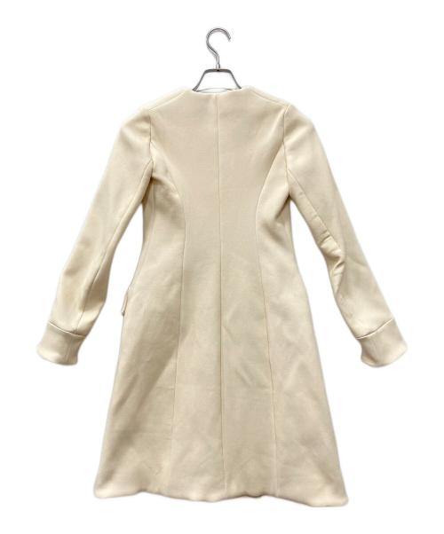MARNI（マルニ）MARNI (マルニ) ノーカラーコート ホワイト サイズ:36の古着・服飾アイテム