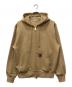 CarHartt（カーハート）の古着「HOODED ELDON SWEAT JACKET」｜ベージュ