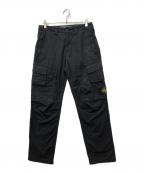 STONE ISLANDストーンアイランド）の古着「Straight Fit Cargo Pants」｜ブラック