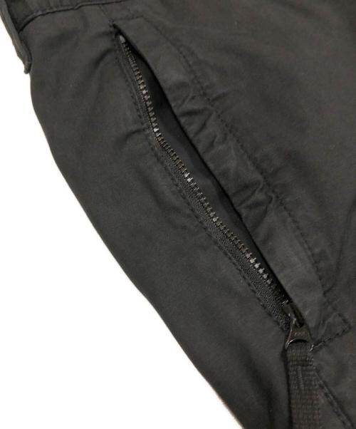 STONE ISLAND（ストーンアイランド）STONE ISLAND (ストーンアイランド) Straight Fit Cargo Pants ブラック サイズ:28の古着・服飾アイテム