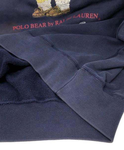 POLO RALPH LAUREN（ポロ・ラルフローレン）POLO RALPH LAUREN (ポロ・ラルフローレン) ポロベアスウェット ネイビー サイズ:Mの古着・服飾アイテム