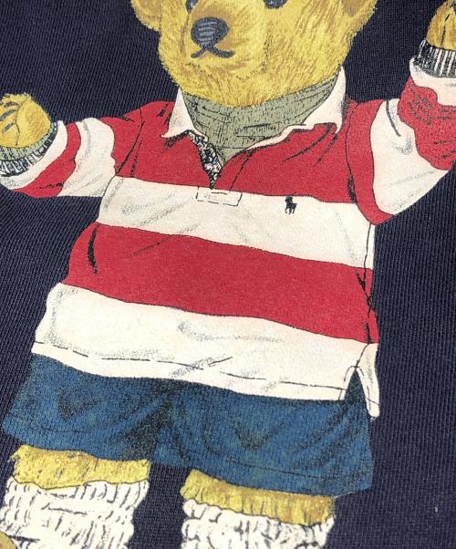 POLO RALPH LAUREN（ポロ・ラルフローレン）POLO RALPH LAUREN (ポロ・ラルフローレン) ポロベアスウェット ネイビー サイズ:Mの古着・服飾アイテム
