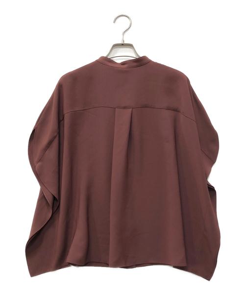 theory luxe（セオリーリュクス）theory luxe (セオリーリュクス) Marvine Jenna Blouse ブラウン サイズ:38 未使用品の古着・服飾アイテム