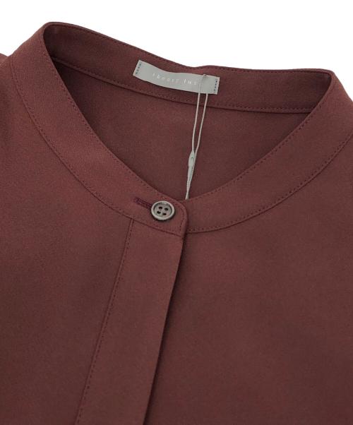 theory luxe（セオリーリュクス）theory luxe (セオリーリュクス) Marvine Jenna Blouse ブラウン サイズ:38 未使用品の古着・服飾アイテム