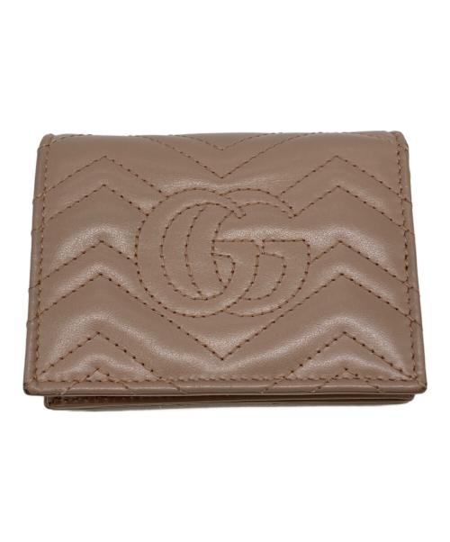 GUCCI（グッチ）GUCCI (グッチ) ダブルG ミニウォレット ベージュ サイズ:下記参照の古着・服飾アイテム