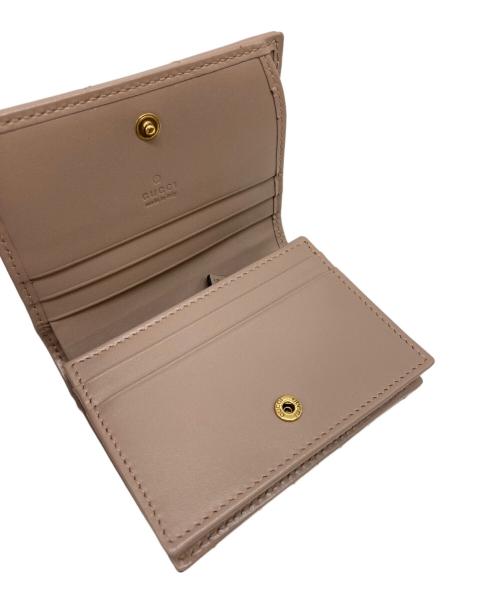 GUCCI（グッチ）GUCCI (グッチ) ダブルG ミニウォレット ベージュ サイズ:下記参照の古着・服飾アイテム