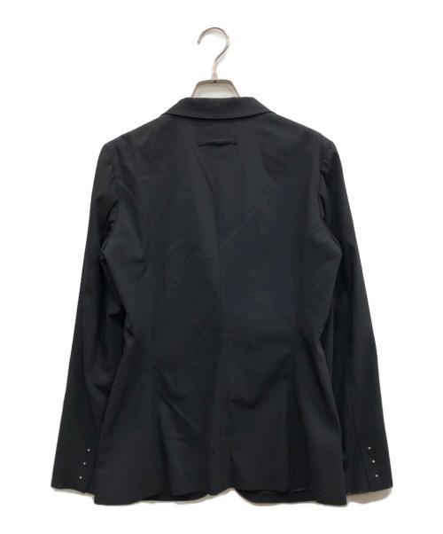 Jean Paul Gaultier FEMME（ジャンポールゴルチエ フェム）Jean Paul GAULTIER FEMME (ジャンポールゴルチエ フェム) ホックボタンテーラードジャケット ブラック サイズ:40の古着・服飾アイテム