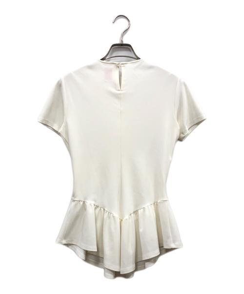 FETICO（フェティコ）FETICO (フェティコ) LAYERED JERSEY TOP ホワイトの古着・服飾アイテム