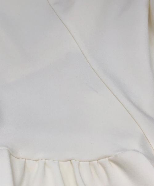 FETICO（フェティコ）FETICO (フェティコ) LAYERED JERSEY TOP ホワイトの古着・服飾アイテム