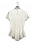 FETICO (フェティコ) LAYERED JERSEY TOP ホワイト：12000円