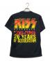 90'S KISS (90年代キス) 20周年記念 デストロイヤー バンドTシャツ ブラック サイズ:XL：16000円