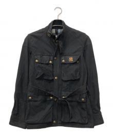 BELSTAFF（ベルスタッフ）の古着「トライアルマスター オイルドジャケット」｜ブラック