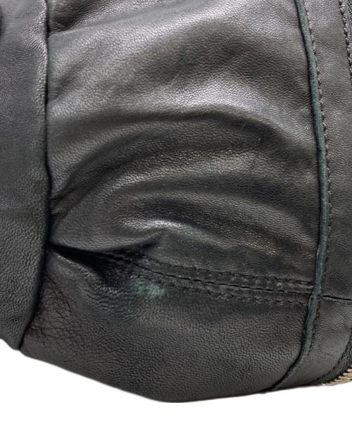 ALEXANDER WANG（アレキサンダー・ワン）ALEXANDER WANG (アレキサンダー・ワン) マルチポケット レザーバックパック ブラック サイズ:下記参照の古着・服飾アイテム