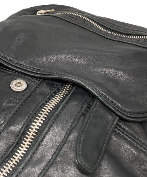 ALEXANDER WANG（アレキサンダー・ワン）ALEXANDER WANG (アレキサンダー・ワン) マルチポケット レザーバックパック ブラック サイズ:下記参照の古着・服飾アイテム