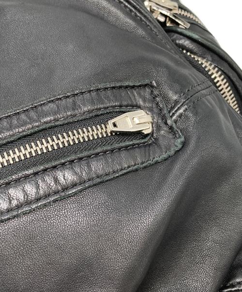 ALEXANDER WANG（アレキサンダー・ワン）ALEXANDER WANG (アレキサンダー・ワン) マルチポケット レザーバックパック ブラック サイズ:下記参照の古着・服飾アイテム