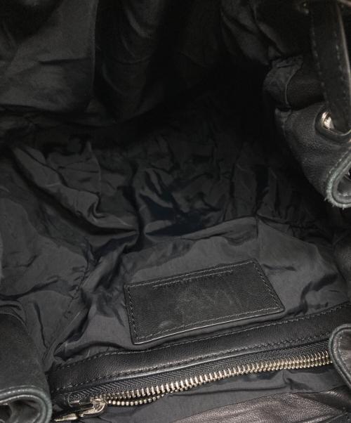 ALEXANDER WANG（アレキサンダー・ワン）ALEXANDER WANG (アレキサンダー・ワン) マルチポケット レザーバックパック ブラック サイズ:下記参照の古着・服飾アイテム