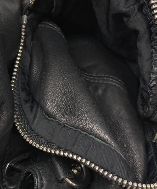 ALEXANDER WANG（アレキサンダー・ワン）ALEXANDER WANG (アレキサンダー・ワン) マルチポケット レザーバックパック ブラック サイズ:下記参照の古着・服飾アイテム