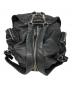 ALEXANDER WANG (アレキサンダー・ワン) マルチポケット レザーバックパック ブラック サイズ:下記参照：30000円