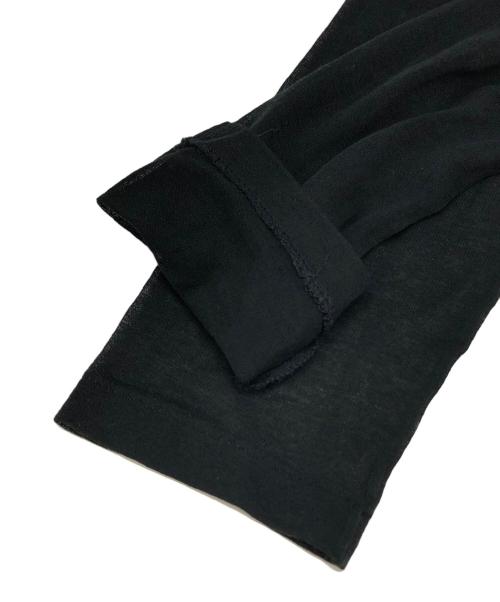 AURALEE（オーラリー）AURALEE (オーラリー) HARD TWIST COTTON GAUZE CARDIGAN ブラック サイズ:1の古着・服飾アイテム